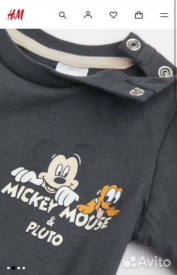 Комплект комбинезон футболка hm 104