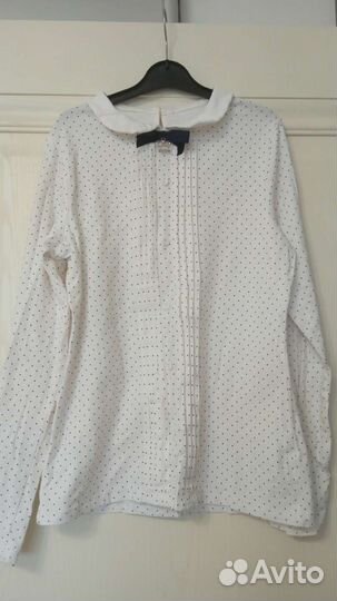 Блузка на девочку 8-9 лет