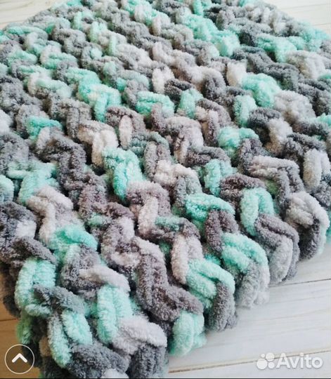 Плед детский плюшевый 80*80