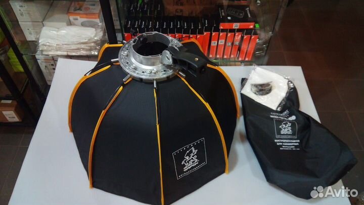 KU-V1-60 октобокс для накамерной фотовспышки