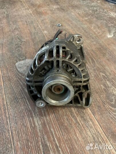 Генератор Fiat punto Albea 2009г 1.2-1.4 Бензин