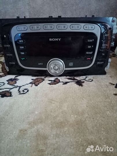 Штатная магнитола на ford focus рестайлинг sony