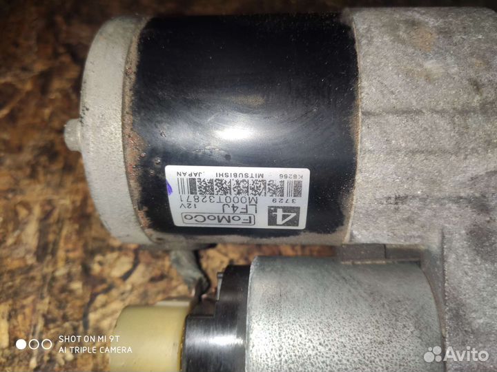 Стартер Mazda 3 BL Мазда 3 бл 2.0 LF бензин