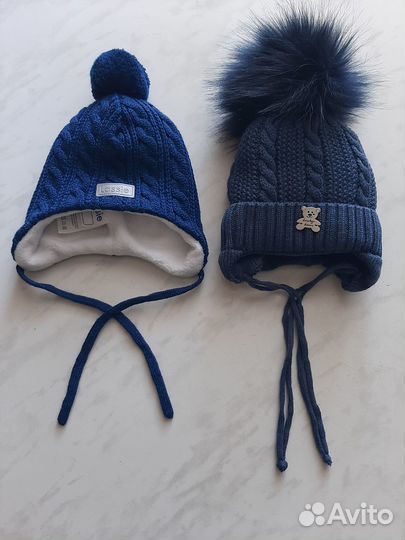Шапка для малыша зима
