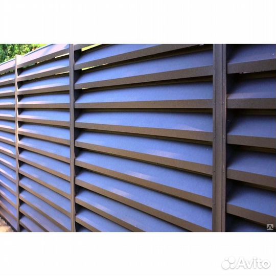 Забор жалюзи