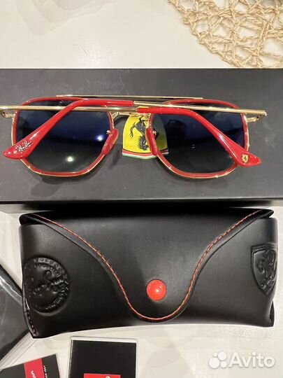 Очки ray ban ferrari оригинал