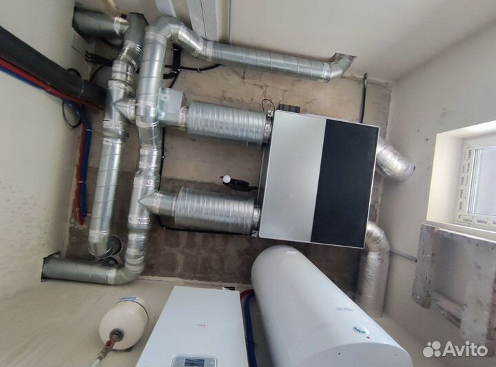 Монтаж вентиляции в частном доме