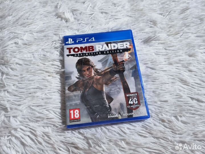 PS4. Tomb Raider Definitive Edition. Новый диск