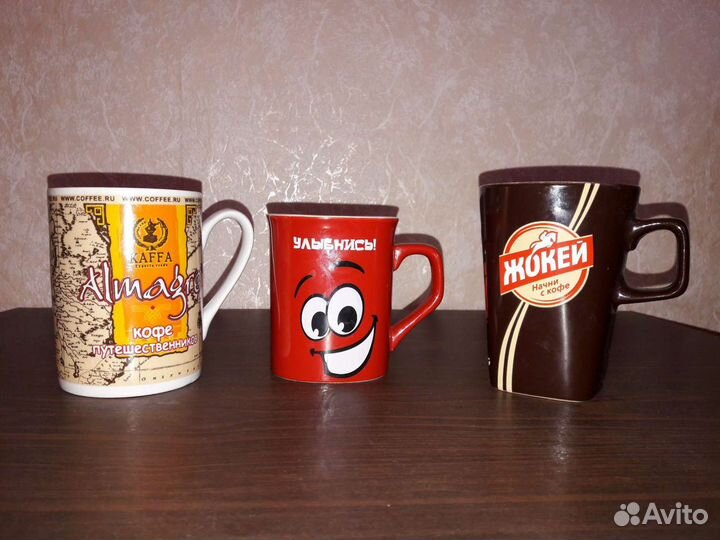 Кружки, бокалы, фужеры