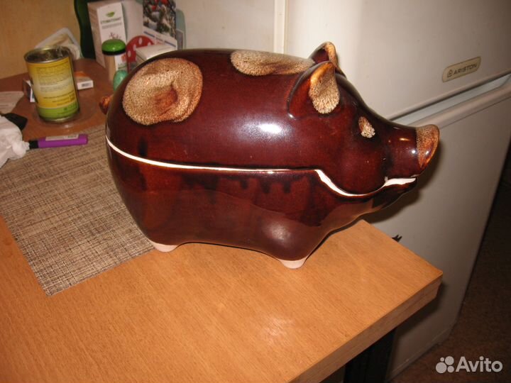 Горшочки для запекания в виде свиньи б.у