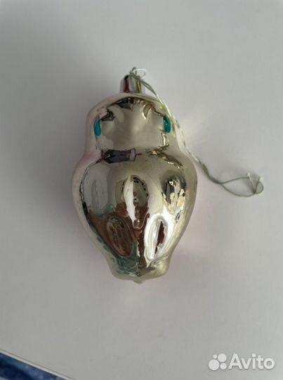 Ёлочные стеклянные игрушки, СССР, 60е