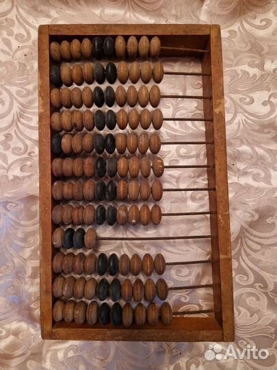 Счеты деревянные большие СССР