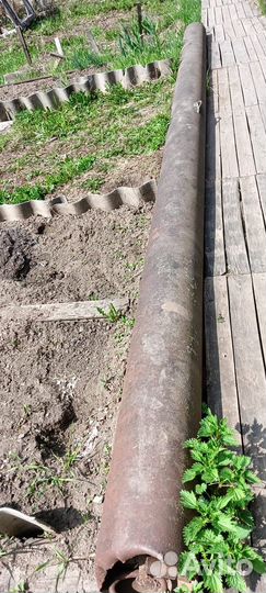 Труба металлическая для заезда