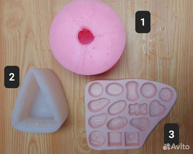 Силиконовые формы для мыла