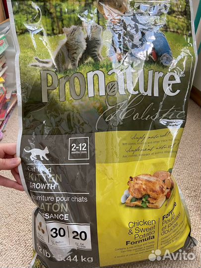 Корм для кошек pronature