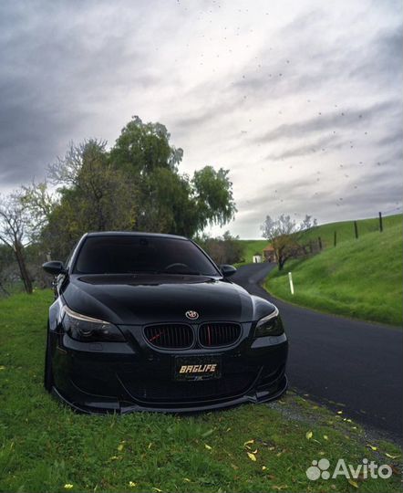 Передняя губа hartg для bmw e60 m-look