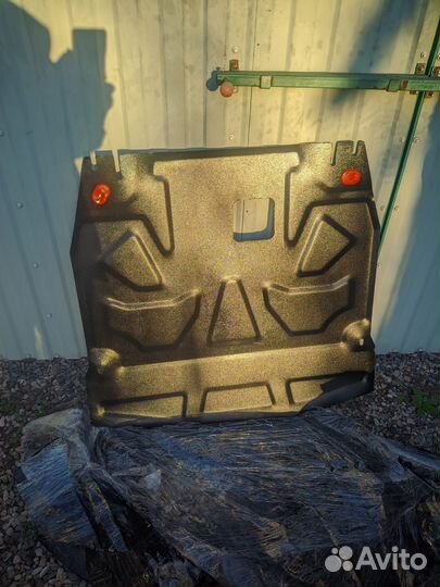 Защита двигателя Hyundai Santa fe