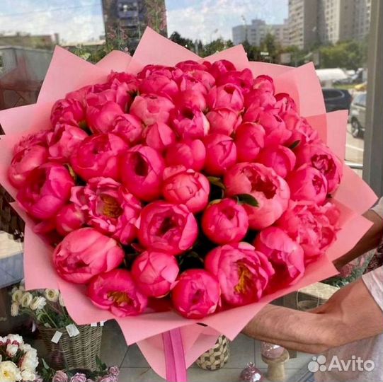 Пионы Букет пионов