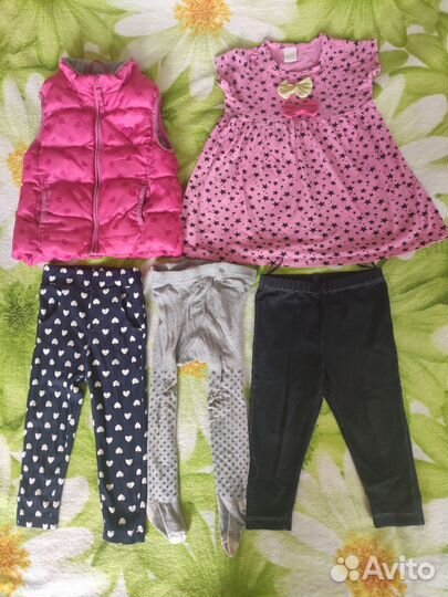 Одежда для девочки на 1-2 года