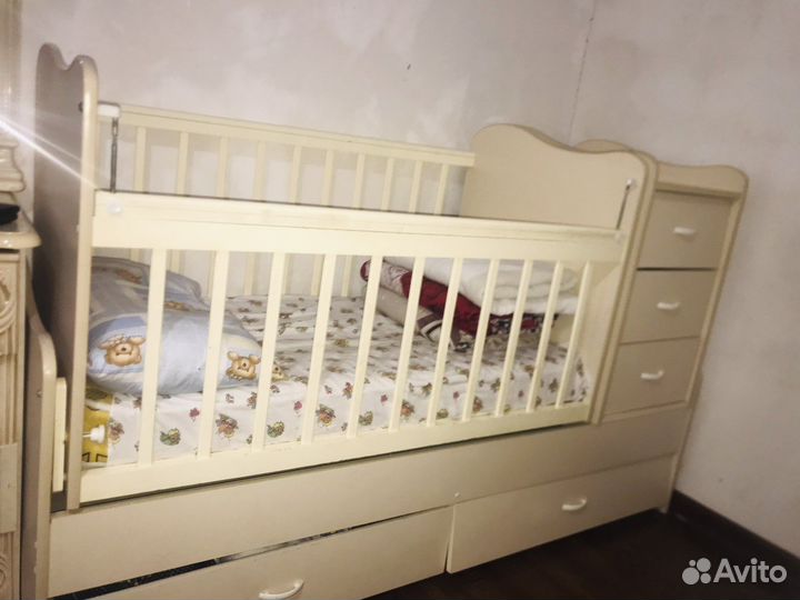 Кровать детская трансформер