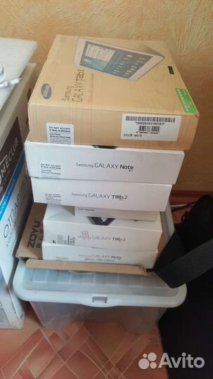 Коробки от планшетов Самсунг