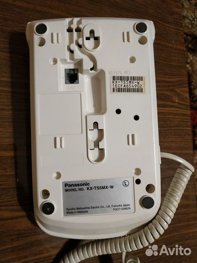 Телефон Panasonic KX-TS5MX-W