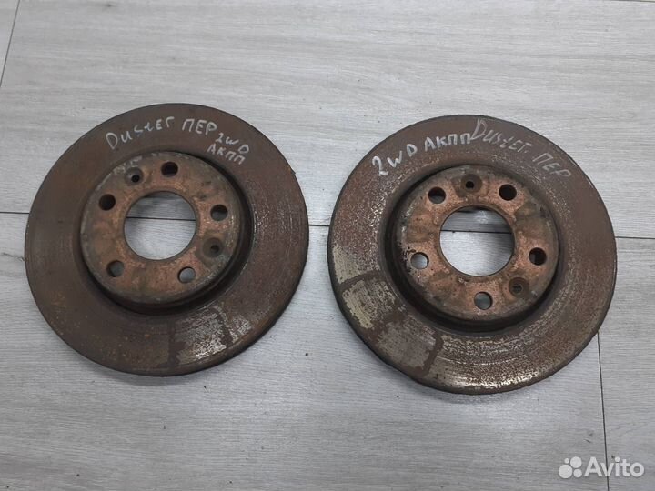 Диски тормозные передние Renault