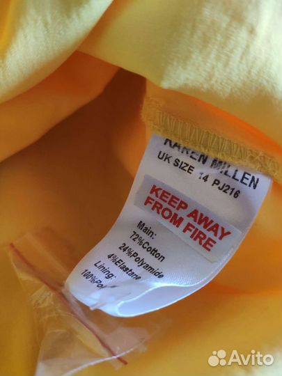 Хлопковый ромпер новый