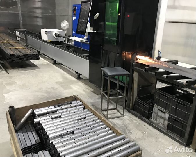 Лазерная резка труб + лазерная резка металла