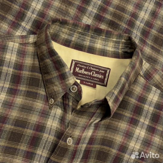 Marlboro Classic рубашка винтаж