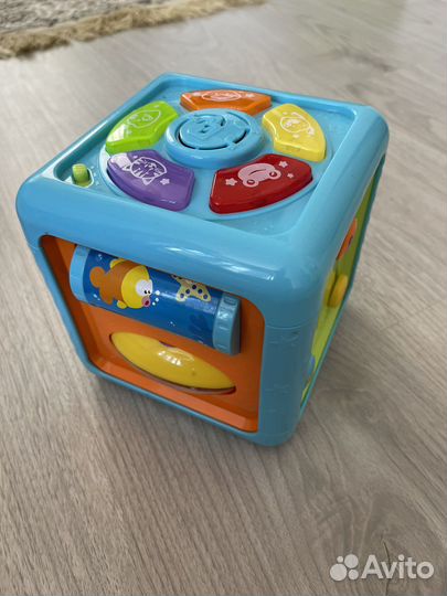 Музыкальный кубик Baby go со звуком и светом