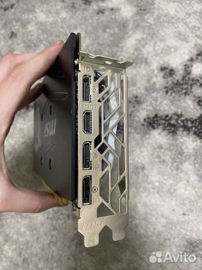Видеокарта gtx 1660 super 6gb msi