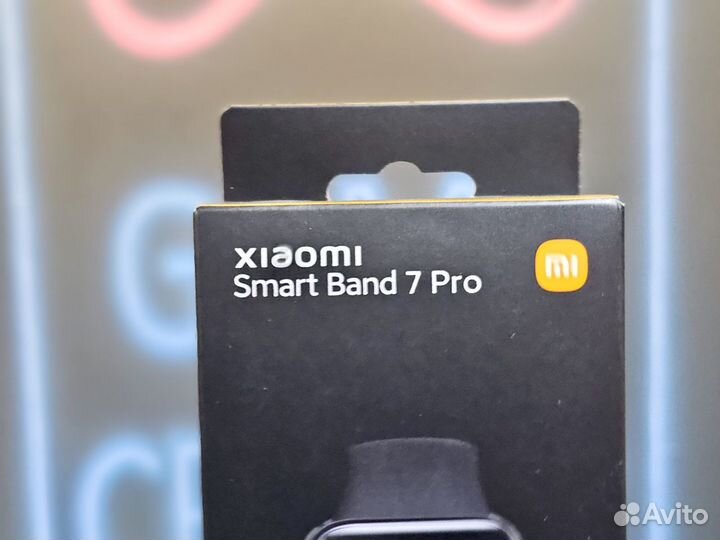 Фитнес-браслет Xiaomi Smart Band 7 Pro, черный