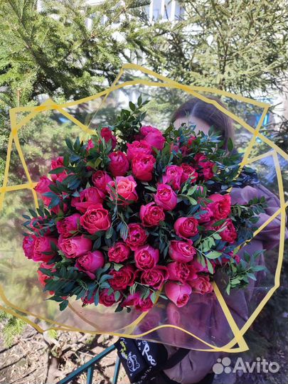 Розы Эквадор 50 см