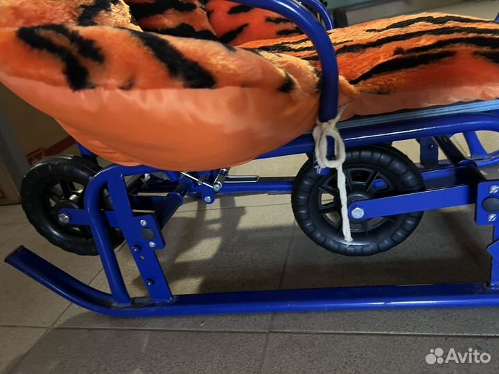 Санки на колесах