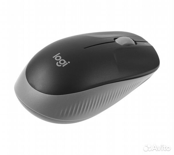 Беспроводная мышь Logitech M191, черный/серый