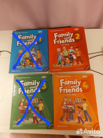Учебники family and friends