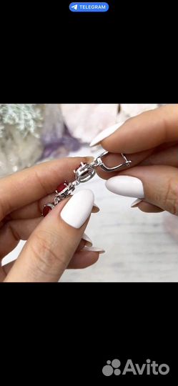 Серебряные серьги