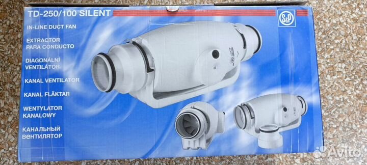 Вентилятор TD-250/100 silent