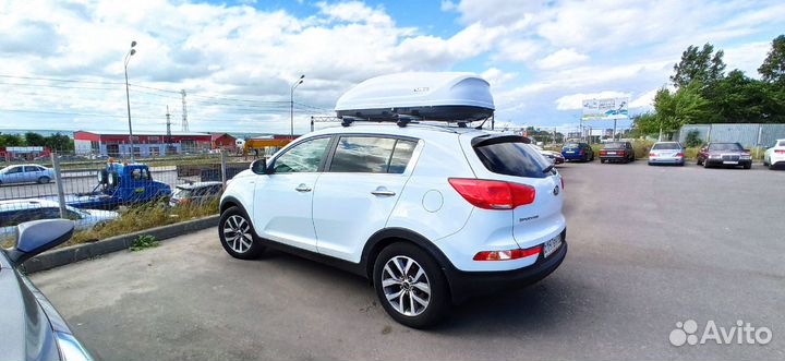 Универсальный бокс на крышу автомобиля