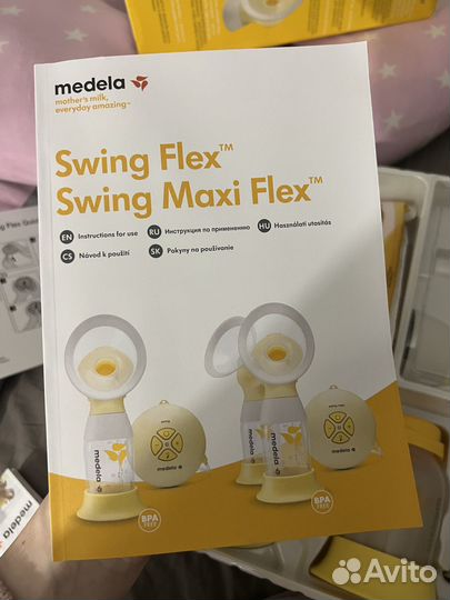 Молокоотсос Medela swing flex (почти новый)
