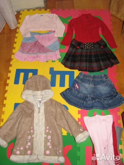 Вещи на девочку от 3 мес до 24 мес