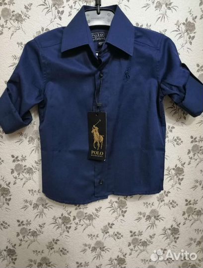 Новые рубашки для мальчика, размер 86-92