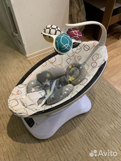 Детские электронные качели для новорожденных 4moms