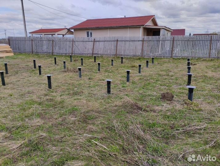 Винтовые сваи под ключ