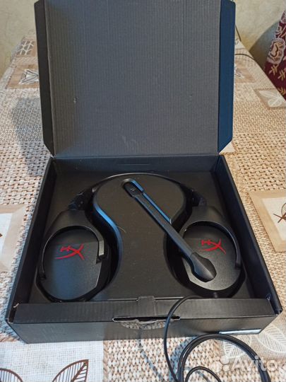 Компьютерная гарнитура HyperX Cloud Stinger, black