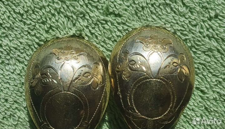 Ложки чайные с витыми ручками, 19 век Россия