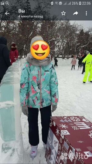 Куртка для девочки рост 164