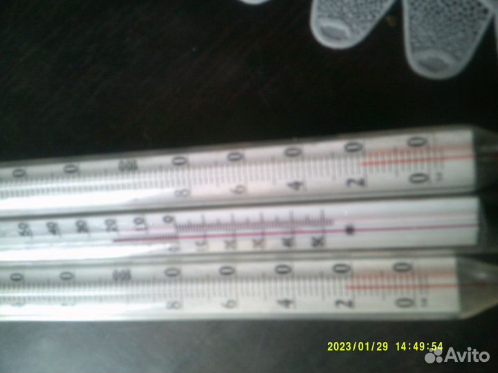 Спиртовые термометры из СССР