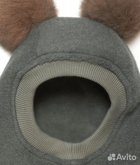 Шлем huttelihut 1-2 agave alpacka pompom